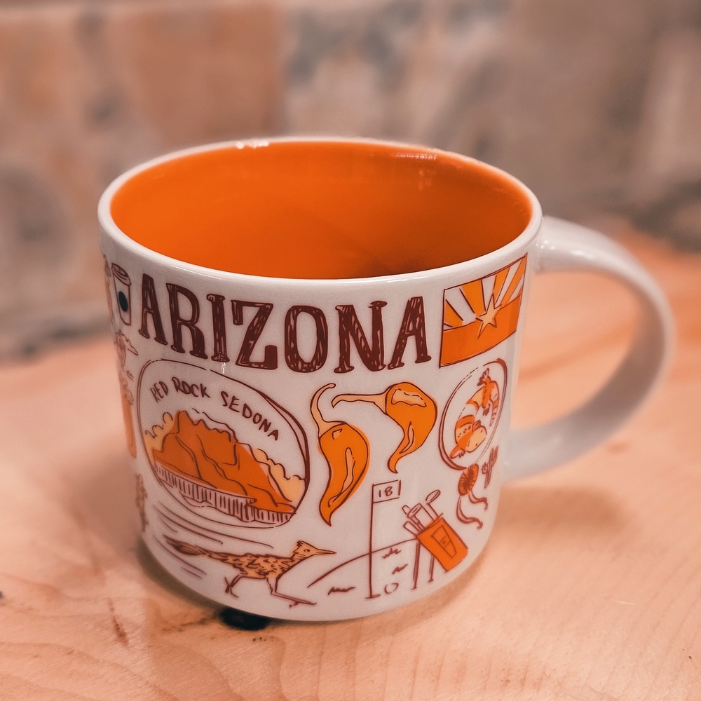 Starbucks Been There Series Collection Arizona Ceramic Coffee Mug New
